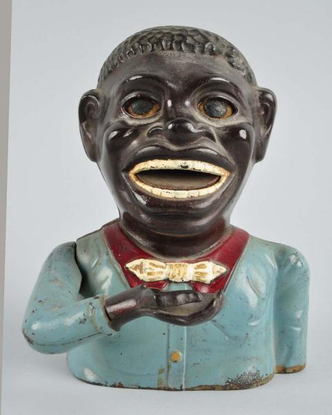Cast Iron Jolly Mechanical Bank. 