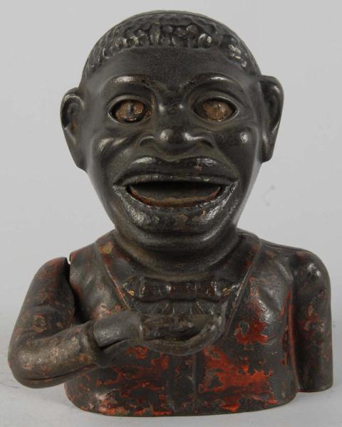 Cast Iron Jolly Mechanical Bank. 