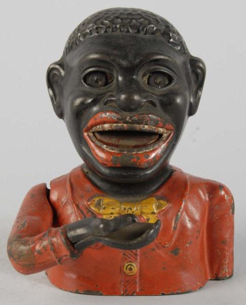 Cast Iron Jolly Mechanical Bank. 