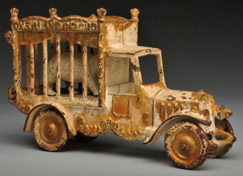 Cast Iron Kenton Motorized Circus