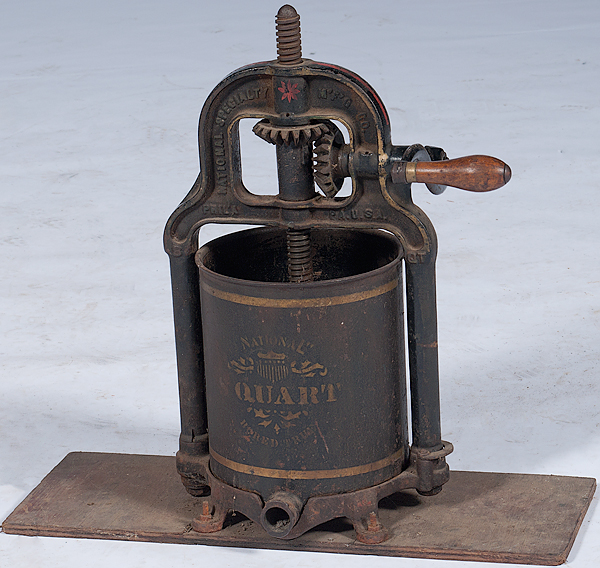 Cast Iron Lard Press American a