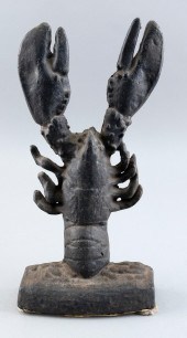 CAST IRON LOBSTER DOORSTOP AME