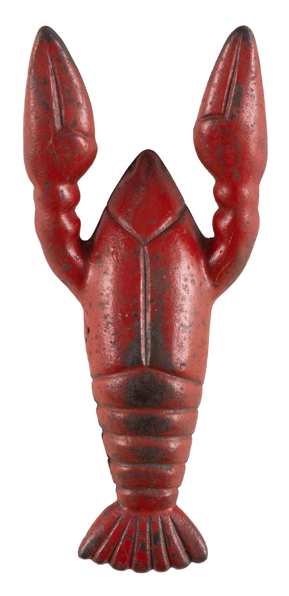 CAST IRON LOBSTER-FORM BOOTJACK