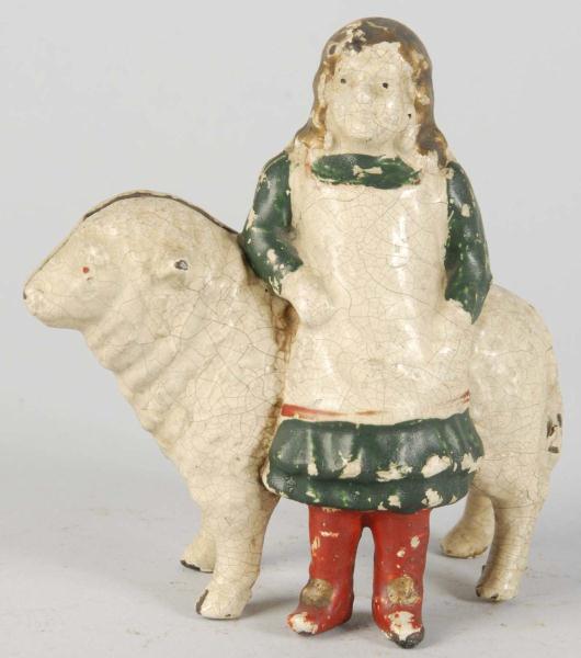 Cast Iron Mary & Little Lamb
