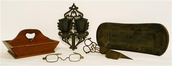 Cast iron match holder  small
