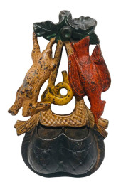 CAST IRON MATCH HOLDER WALL HA