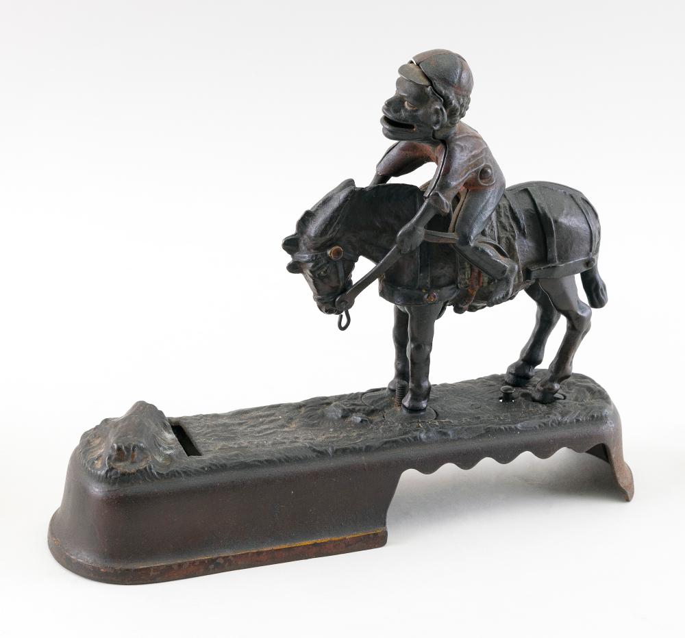 CAST IRON MECHANICAL BANK "ALWAYS