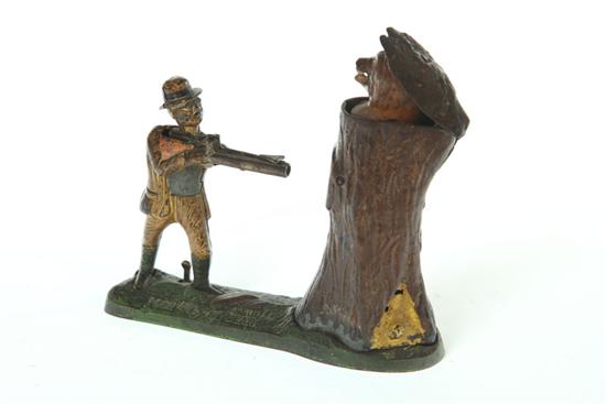 CAST IRON MECHANICAL BANK. 
