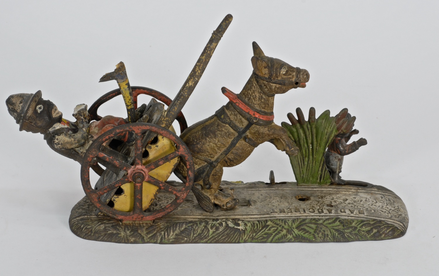 CAST IRON MECHANICAL BANK BAD