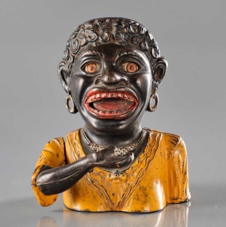CAST IRON MECHANICAL BANK