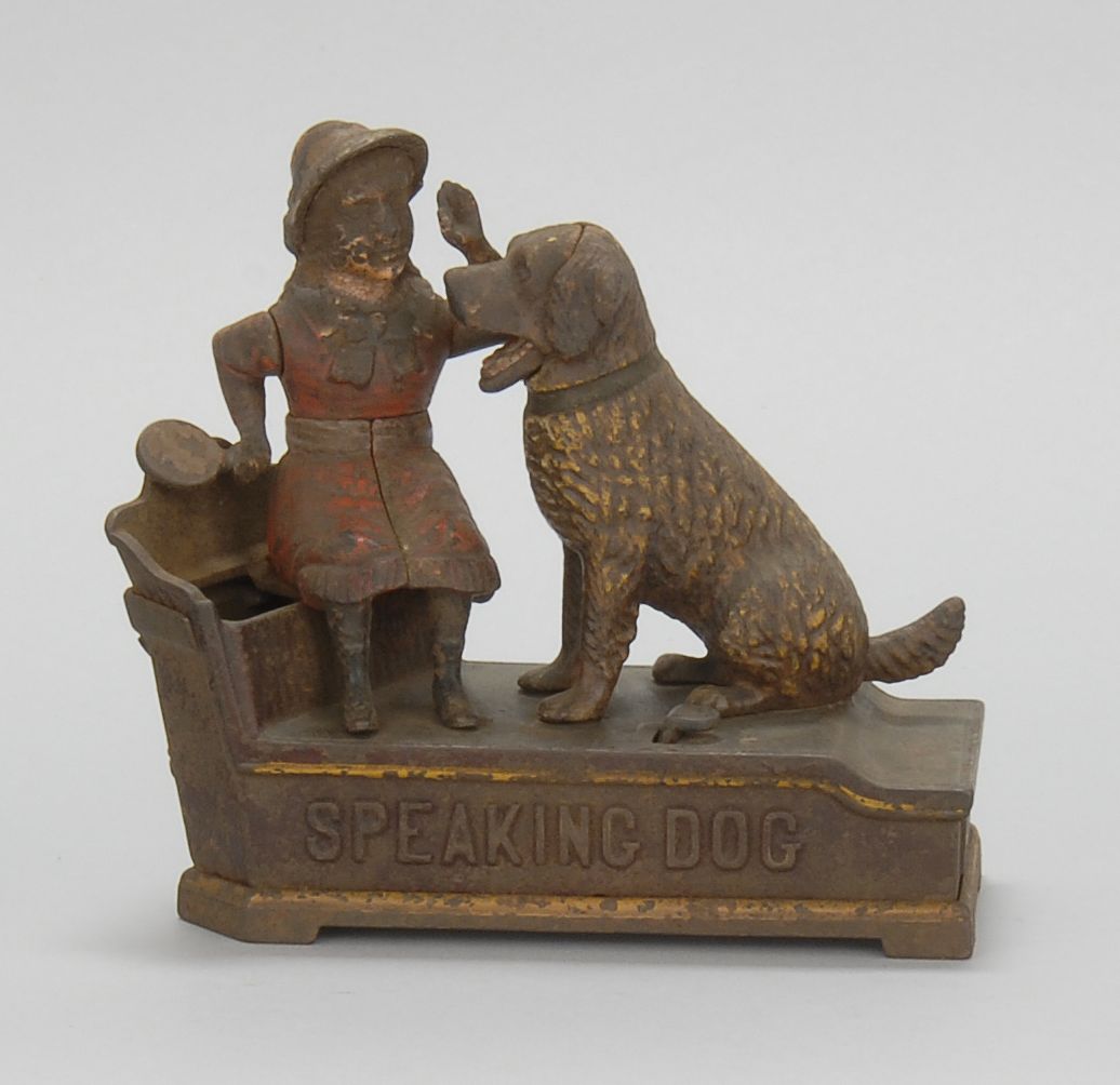 CAST IRON MECHANICAL BANK