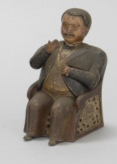 CAST IRON MECHANICAL BANK TAMM