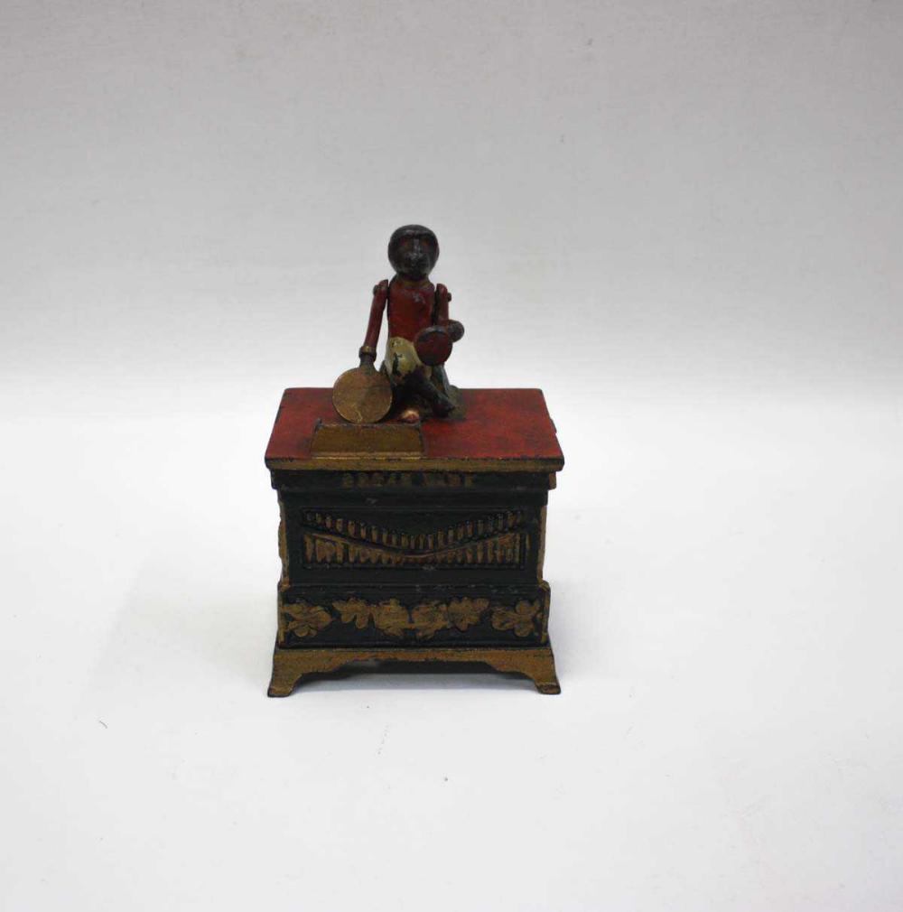 CAST IRON MECHANICAL "ORGAN BAK",
