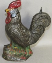 CAST IRON MECHANICAL ROOSTER B