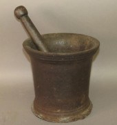 CAST IRON MORTAR & PESTLEca. 1
