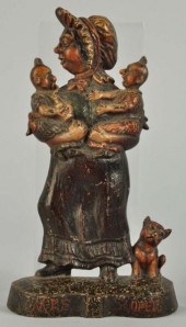 Cast Iron Mrs. Ally Doorstop.