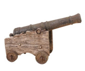 CAST IRON NAVAL CANNON<br>Cast