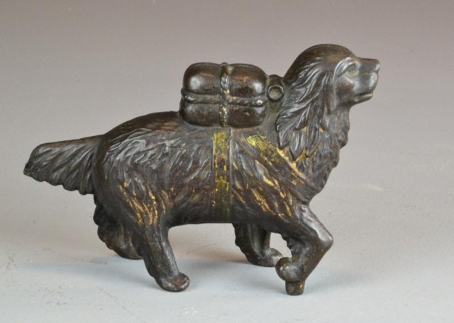 Cast Iron Newfoundland Rescue Dog