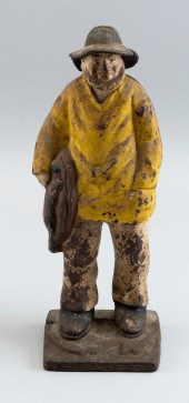 CAST IRON OLD SALT DOORSTOP EA