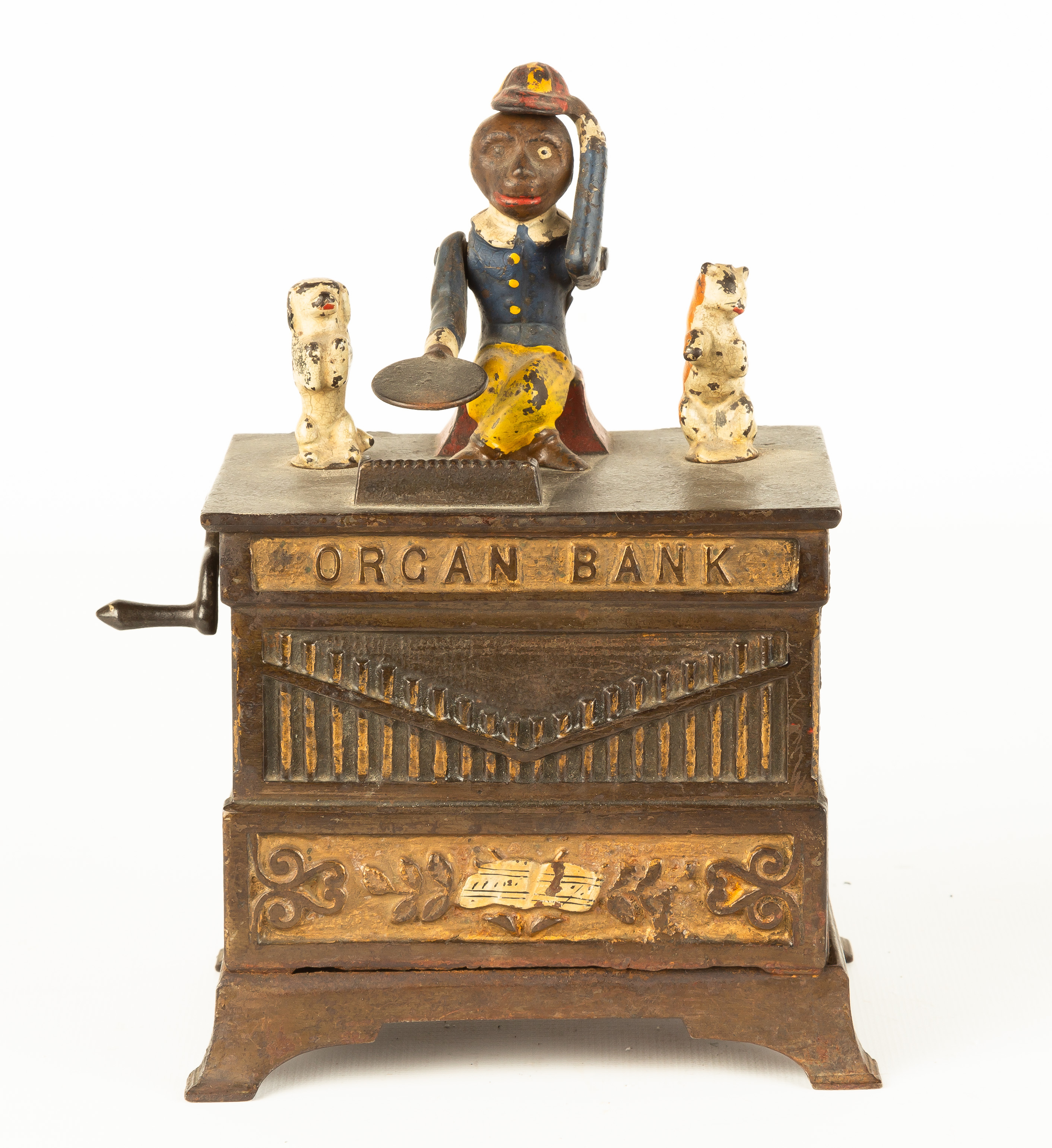 CAST IRON ORGAN GRINDER BANK Patent