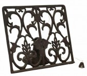 CAST IRON ORNAMENTAL BOOK REST