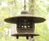 Cast Iron Pagoda Garden Lanter