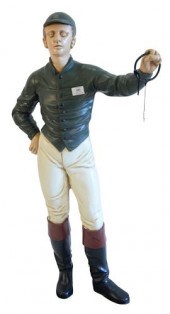 CAST IRON PAINTED HITCHING POS