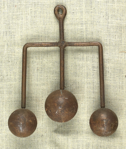 Cast iron pawn shop trade sign 20th