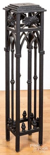 CAST IRON PEDESTAL, CA. 1900Ca