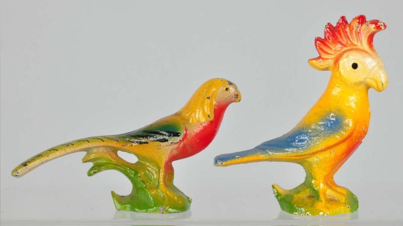 Cast Iron Pheasant & Cockatoo