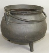 CAST IRON POTca. 1750; New Eng