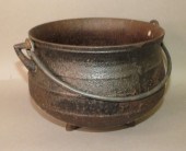 CAST IRON POTca. 1820; probabl