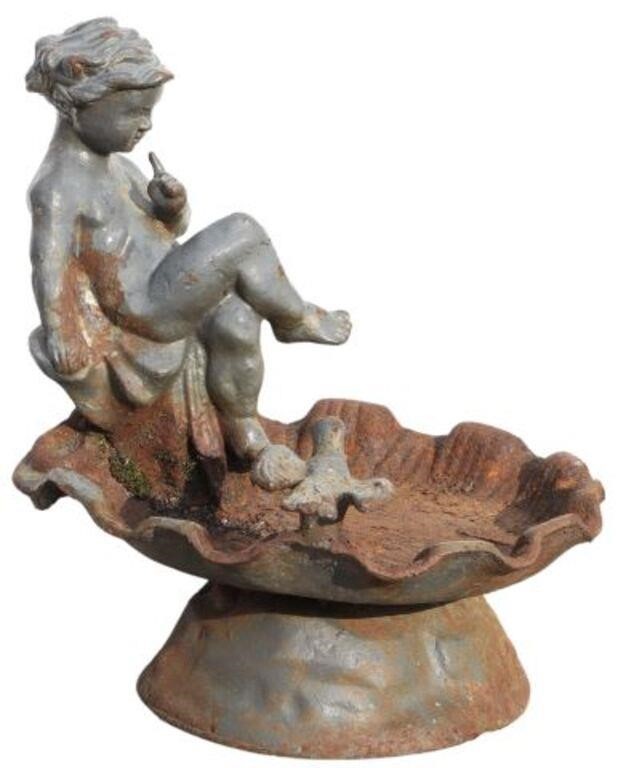 CAST IRON PUTTO & BIRD LOW BIRD