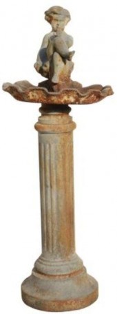 CAST IRON PUTTO & SHELL-FORM B