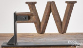 CAST IRON &QUOT;W&QUOT; WINDMI