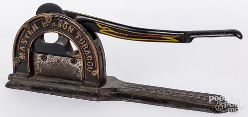 CAST IRON ROCK CITY TOBACCO CUTTER,