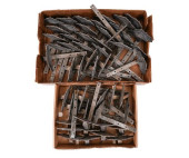 CAST IRON ROOFING SNOW BIRDS<b