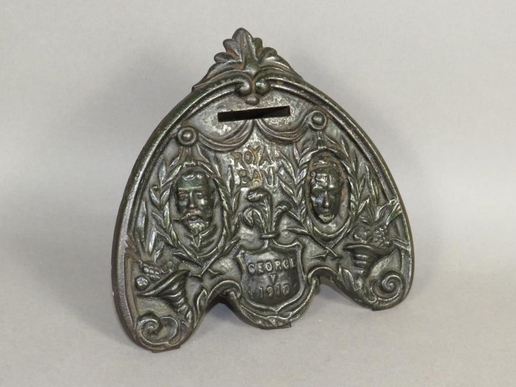 CAST IRON "ROYAL BANK" BY