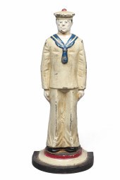 Cast Iron Sailor Doorstop, sta