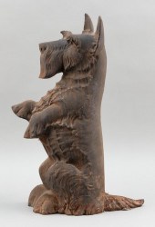 CAST IRON SCOTTIE DOG LATE 19T