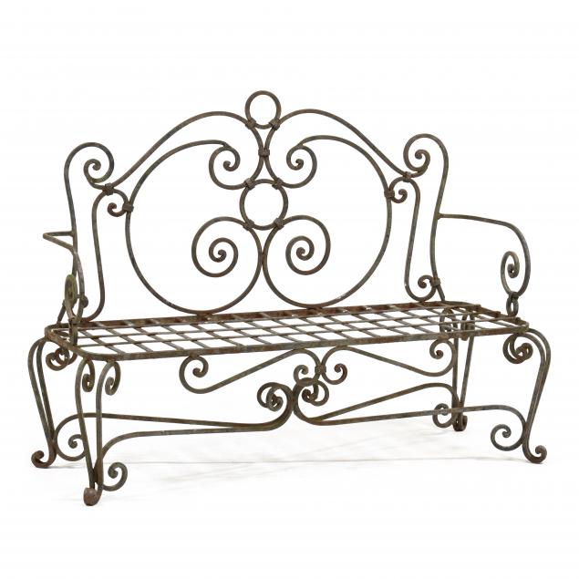 CAST IRON SCROLL WORK GARDEN
