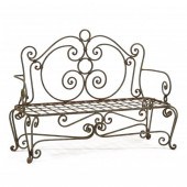 CAST IRON SCROLL WORK GARDEN B