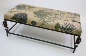 CAST IRON "SEAHORSE" BANQUETTE