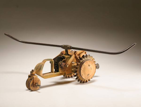 Cast iron self propelled figural