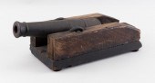 CAST IRON SIGNAL CANNON LATE 1
