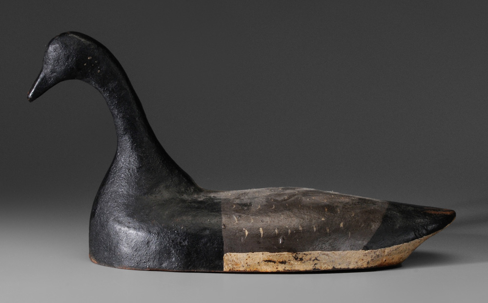 Cast Iron Sink-Box Decoy attributed