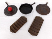CAST IRON SKILLETS & MUFFIN PA