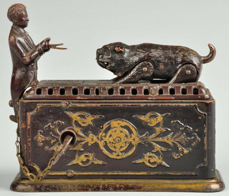 Cast Iron Snapping Bulldog