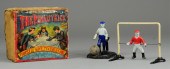 CAST IRON SOCCER PLAYERS BOXED