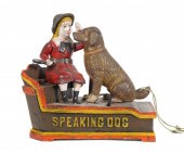 CAST IRON SPEAKING DOG MECHANI